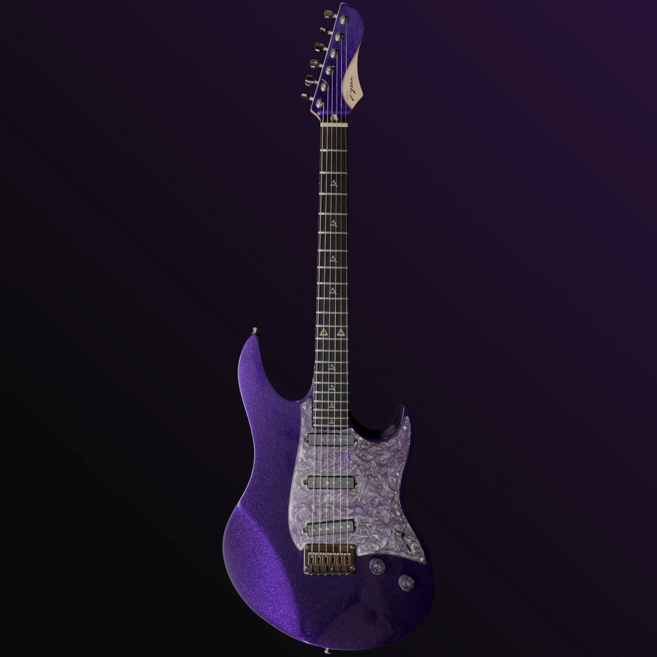 Ryzen modern electric guitar