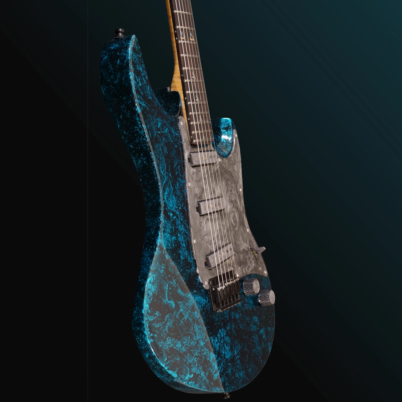 Ryzen modern electric guitar